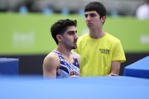 Gimnastlarımız Dünya Kubokunun finalında - FOTOLAR Gimnastlarımız Dünya Kubokunun finalında - FOTOLAR