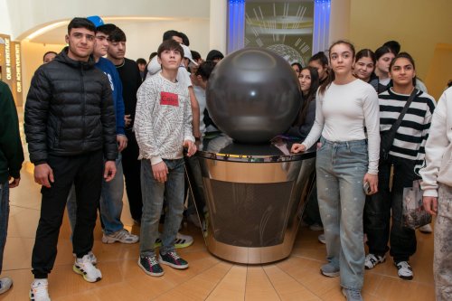 Cüdoçularımız üçün mədəni ziyarət - FOTOLAR Cüdoçularımız üçün mədəni ziyarət - FOTOLAR