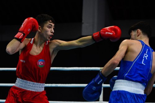 Boksçularımız nüfuzlu turnirə qələbə ilə başladı - FOTOLAR Boksçularımız nüfuzlu turnirə qələbə ilə başladı - FOTOLAR