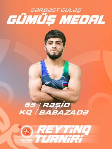 Güləşçilərimiz reytinq turnirinə 3 medalla başladı