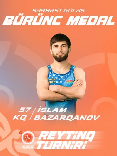 Güləşçilərimiz reytinq turnirinə 3 medalla başladı