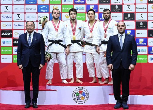 Cüdoçumuzdan ilk qızıl medal - FOTOLAR