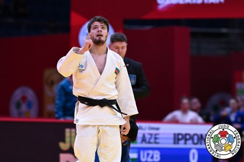 Cüdoçumuzdan ilk qızıl medal - FOTOLAR