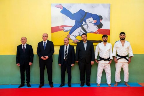 Daha bir cüdo zalı istifadəyə verildi - FOTOLAR