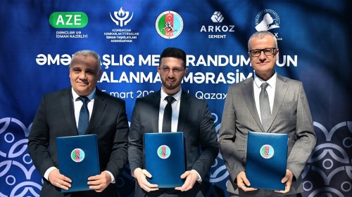 Qazax stadionunda güləş zalı - FOTOLAR