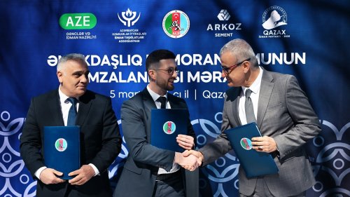 Qazax stadionunda güləş zalı - FOTOLAR