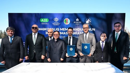 Qazax stadionunda güləş zalı - FOTOLAR