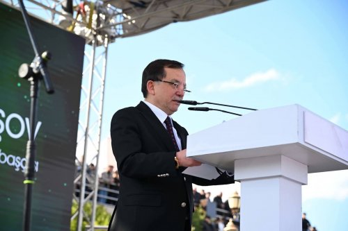 Qazaxda möhtəşəm parad və açılış - FOTOLAR