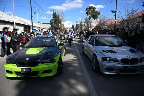 Qazaxda möhtəşəm parad və açılış - FOTOLAR