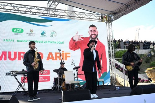 Qazaxda möhtəşəm parad və açılış - FOTOLAR