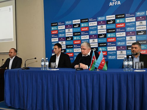 Fərəcullayev Əliyar Ağayevi gözləmədən hakimləri mükafatlandırdı - FOTOLAR