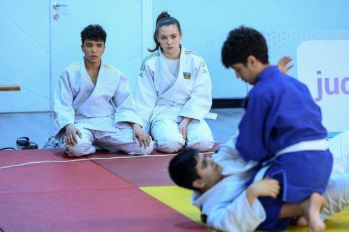 Daha 286 cüdoçu imtahan verdi - FOTOLAR