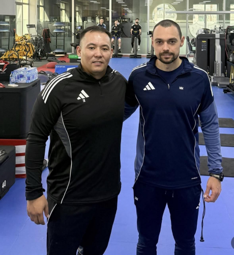 Qurban Qurbanov qazaxıstanlı məşqçini “Qarabağ”a dəvət etdi - FOTOLAR