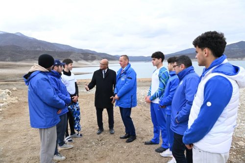 Qarabağ və Mingəçevirdə xarici qonaqlar - FOTOLAR