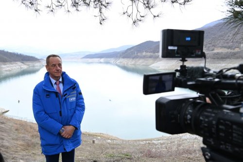 Qarabağ və Mingəçevirdə xarici qonaqlar - FOTOLAR