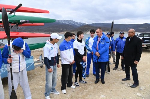 Qarabağ və Mingəçevirdə xarici qonaqlar - FOTOLAR