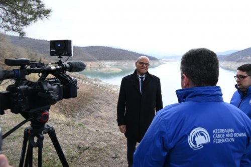 Qarabağ və Mingəçevirdə xarici qonaqlar - FOTOLAR