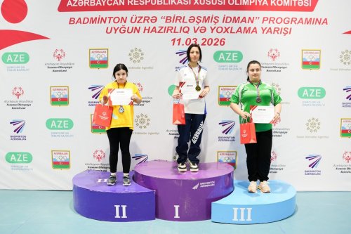 Bakıda badminton yarışı keçirildi - FOTOLAR