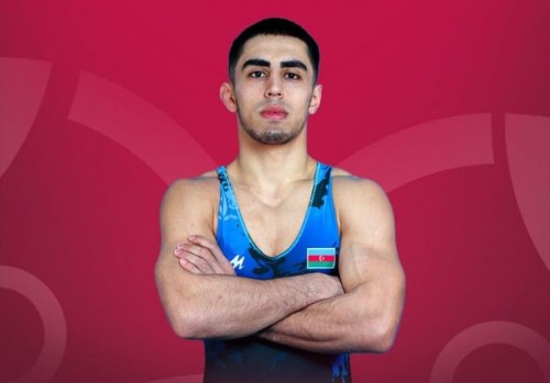 Güləşçimiz qızıl medal, Azərbaycan 100 xal qazandı - FOTO