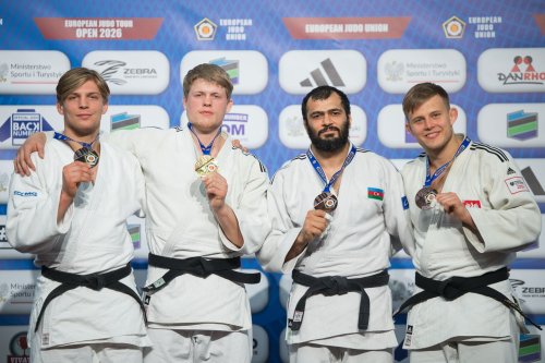 Cüdoçularımız Polşada daha 2 medal qazandı - FOTOLAR