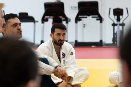 IJF nümayəndələri millimiz üçün seminar keçirdi - FOTOLAR