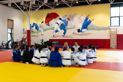 IJF nümayəndələri millimiz üçün seminar keçirdi - FOTOLAR