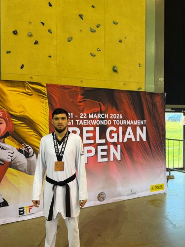 Taekvondoçularımız Belçikada 6 medal qazandı - FOTOLAR Taekvondoçularımız Belçikada 6 medal qazandı - FOTOLAR