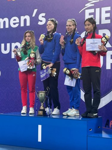 Qılıncoynadanımız Dünya Kubokunda medal qazandı - FOTOLAR