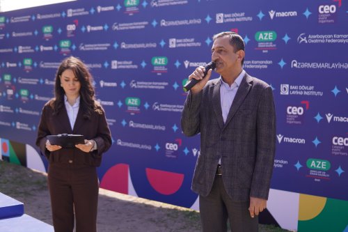 Kamandan oxatma turnirinin açılışı olub - FOTOLAR