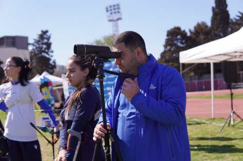 Kamandan oxatma turnirinin açılışı olub - FOTOLAR