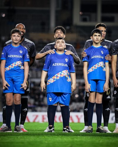 "Qarabağ" - "Sabah" oyununda aksiya - FOTOLAR