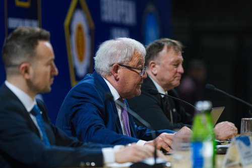 Gəncədə keçiriləcək Avropa Kubokunun püşkü atıldı - FOTOLAR