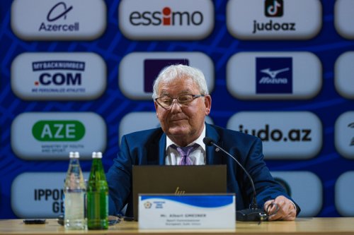 Gəncədə keçiriləcək Avropa Kubokunun püşkü atıldı - FOTOLAR