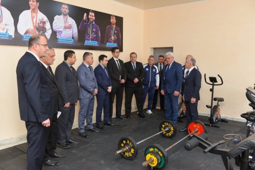 Daşkəsəndə yeni cüdo zalı açılıb - FOTOLAR