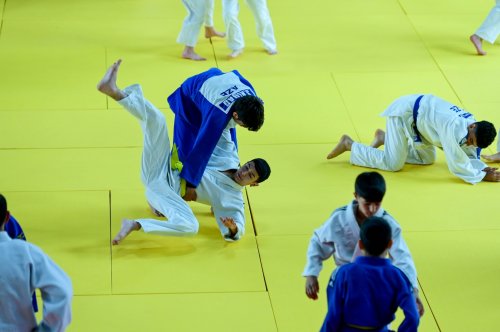 Daha bir cüdo zalı fəaliyyətə başladı - FOTOLAR