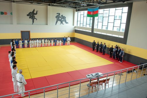 Daha bir cüdo zalı fəaliyyətə başladı - FOTOLAR