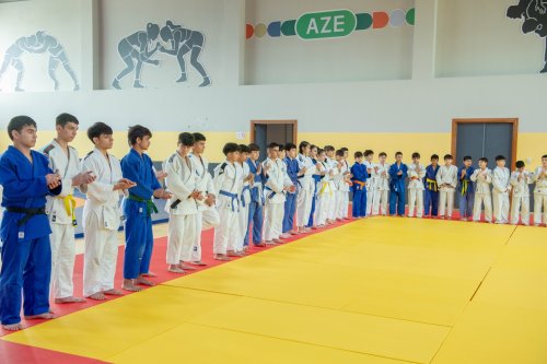 Daha bir cüdo zalı fəaliyyətə başladı - FOTOLAR