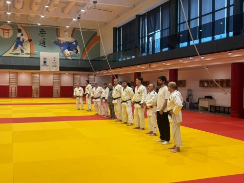 Cüdo üzrə millimiz açıq məşqə çıxıb