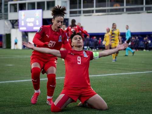 Millimiz Andorraya qalib gəldi - FOTOLAR