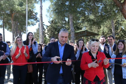 "DH Volley” voleybol meydançası inşa etdi - FOTOLAR