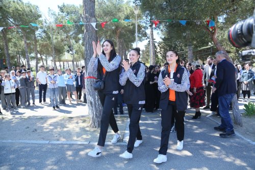 "DH Volley” voleybol meydançası inşa etdi - FOTOLAR