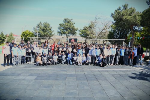 "DH Volley” voleybol meydançası inşa etdi - FOTOLAR