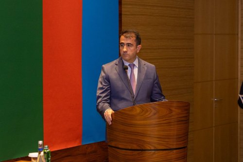 Nazir yenidən federasiya prezidenti seçildi - FOTOLAR