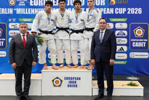 Millimiz 13 medalla 3-cü oldu