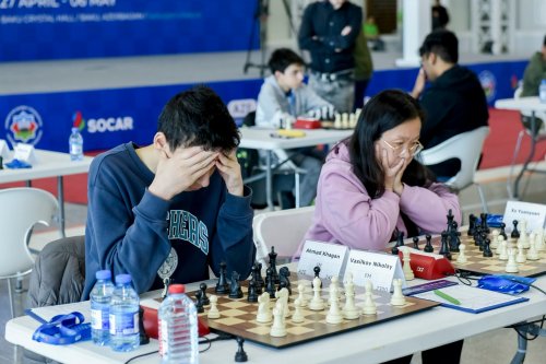 Bakıda 50 min dollarlıq şahmat festivalı start götürdü - FOTOLAR