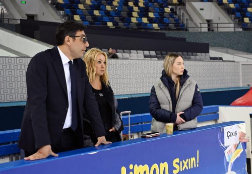 Məşhur idmançı: Azərbaycana tez-tez gələcəyəm - FOTOLAR