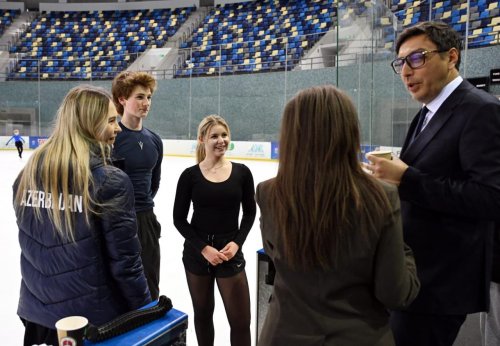 Məşhur idmançı: Azərbaycana tez-tez gələcəyəm - FOTOLAR