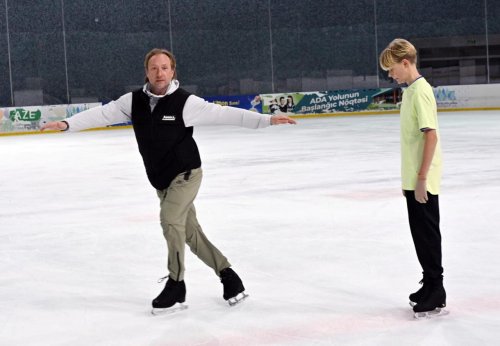 Məşhur idmançı: Azərbaycana tez-tez gələcəyəm - FOTOLAR