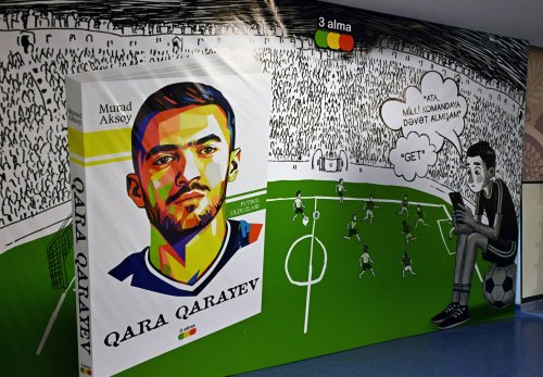 Qara Qarayev kitab təqdimatı etdi - FOTOLAR