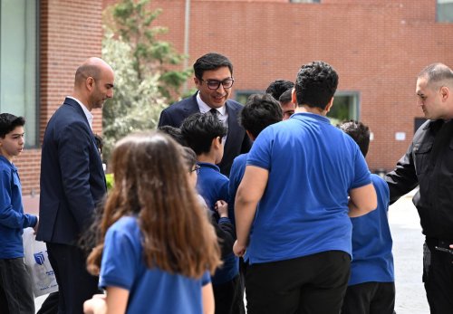 Qara Qarayev kitab təqdimatı etdi - FOTOLAR